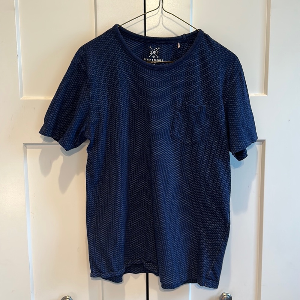 Denim & Flower T-Shirt